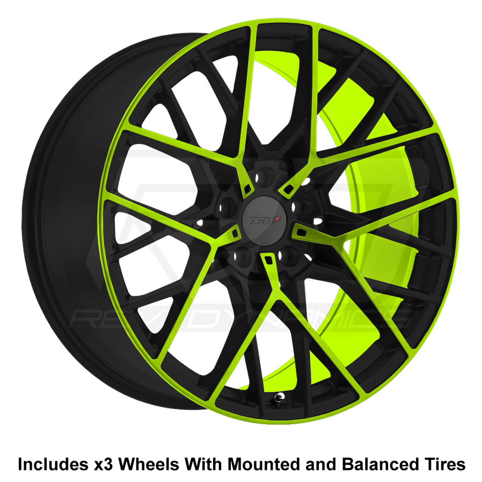 TSW Sebring 20" Slingshot Wheel and Tire Package - Rev Dynamics